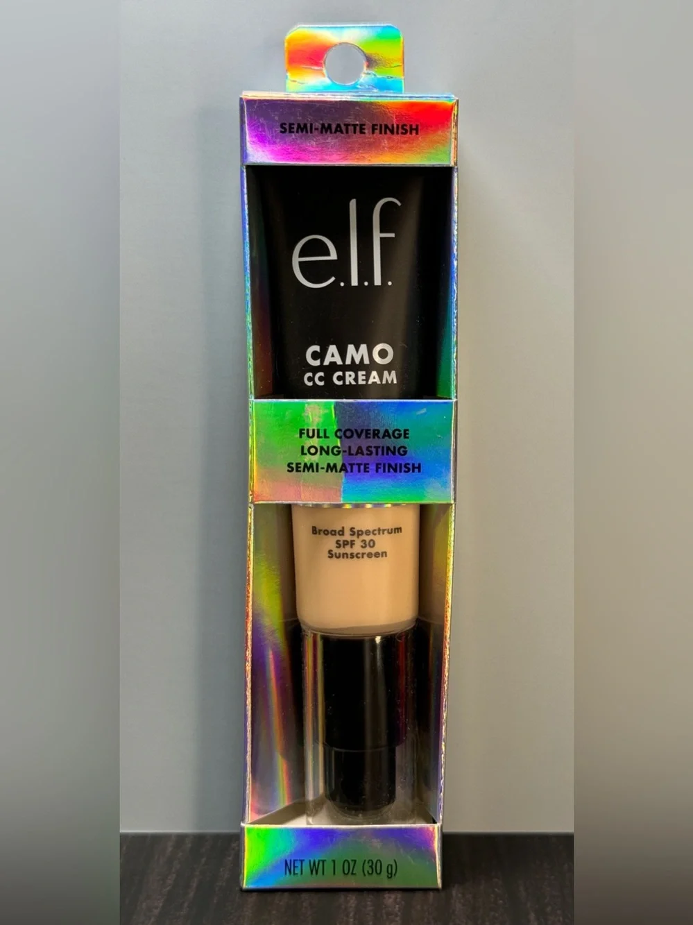 e.l.f. Camo CC Cream Foundation (Fair 120 N - exp: 05/2027) NIB 30 g / 1 oz